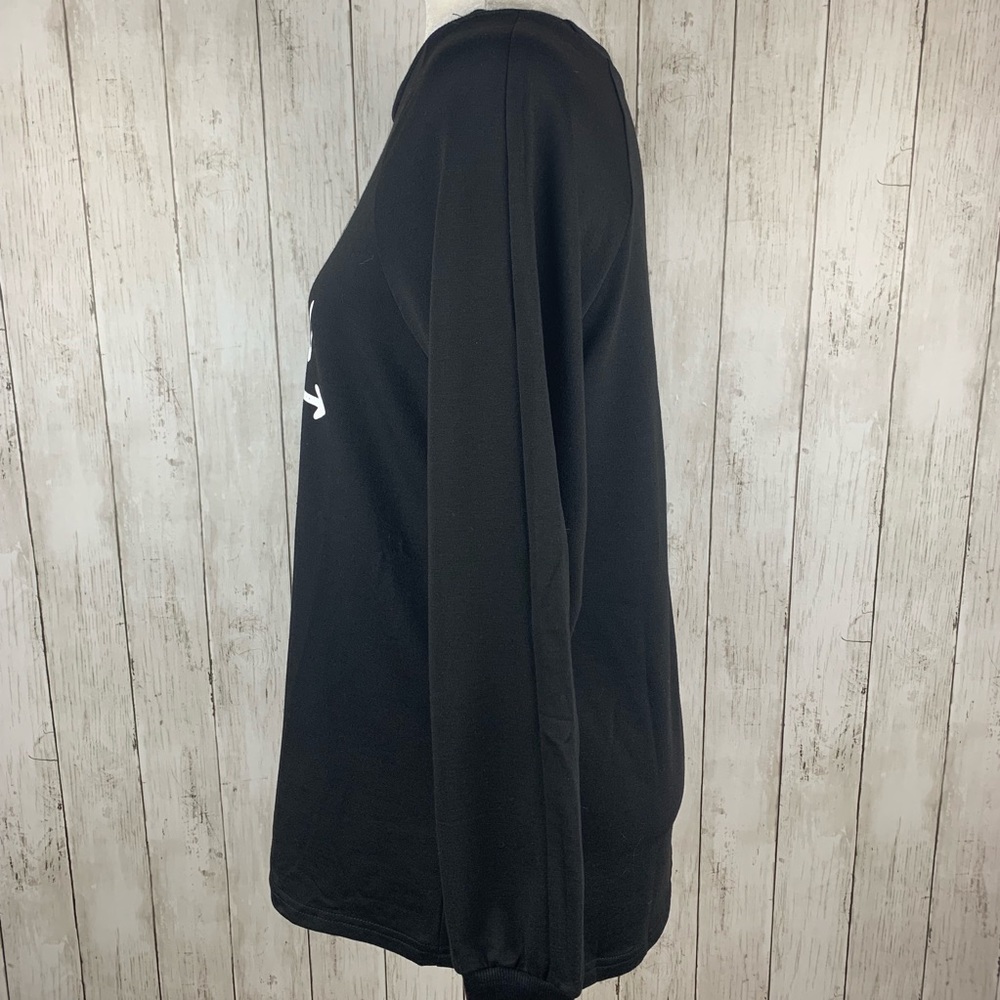 NEW🔥Faith Over Fear Black Long Sleeve Top S/M/XL - Picture 5 of 7